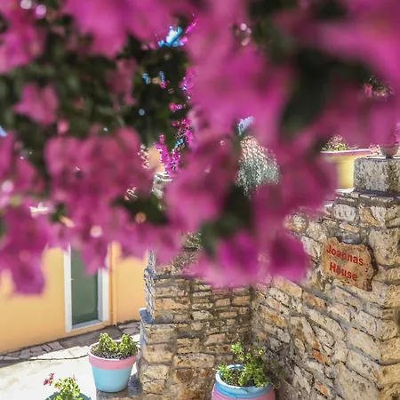 Joannas Sea-View Stone House Apartment Katavolos Exterior photo